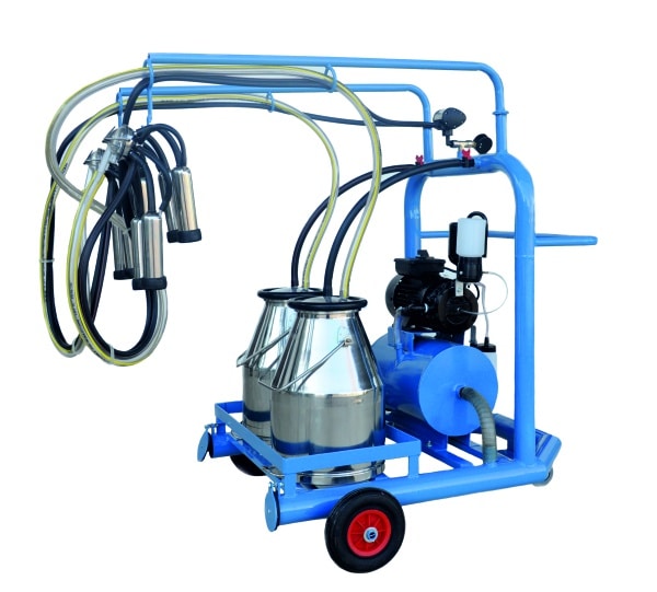 Chariot de traite Mobile – two vaches agromasters