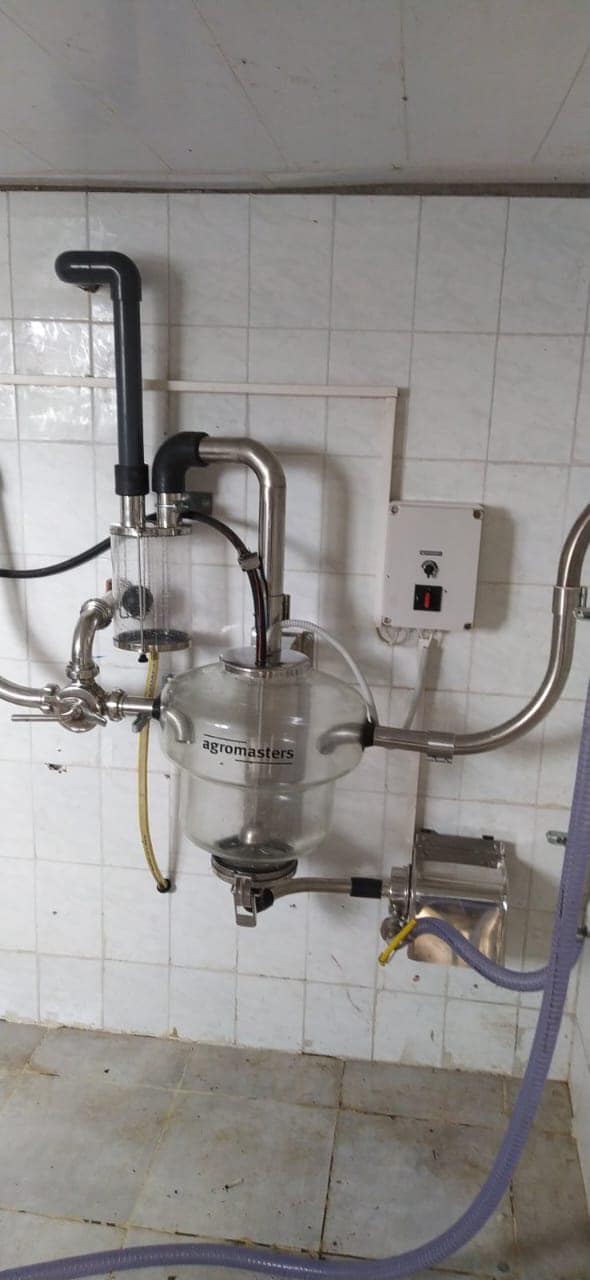pipeline milking system