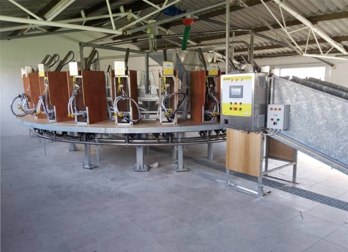 Περιστροφικό αρμεκτήριο εξωτερικής αρμεγής