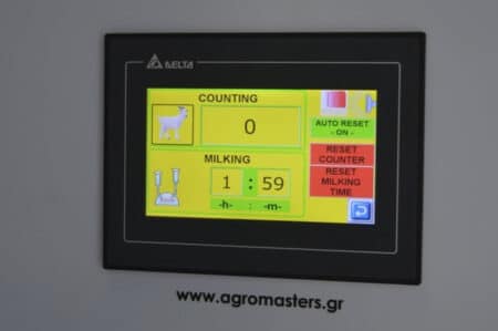 An efficient and high throughput solution for large goat milking herds