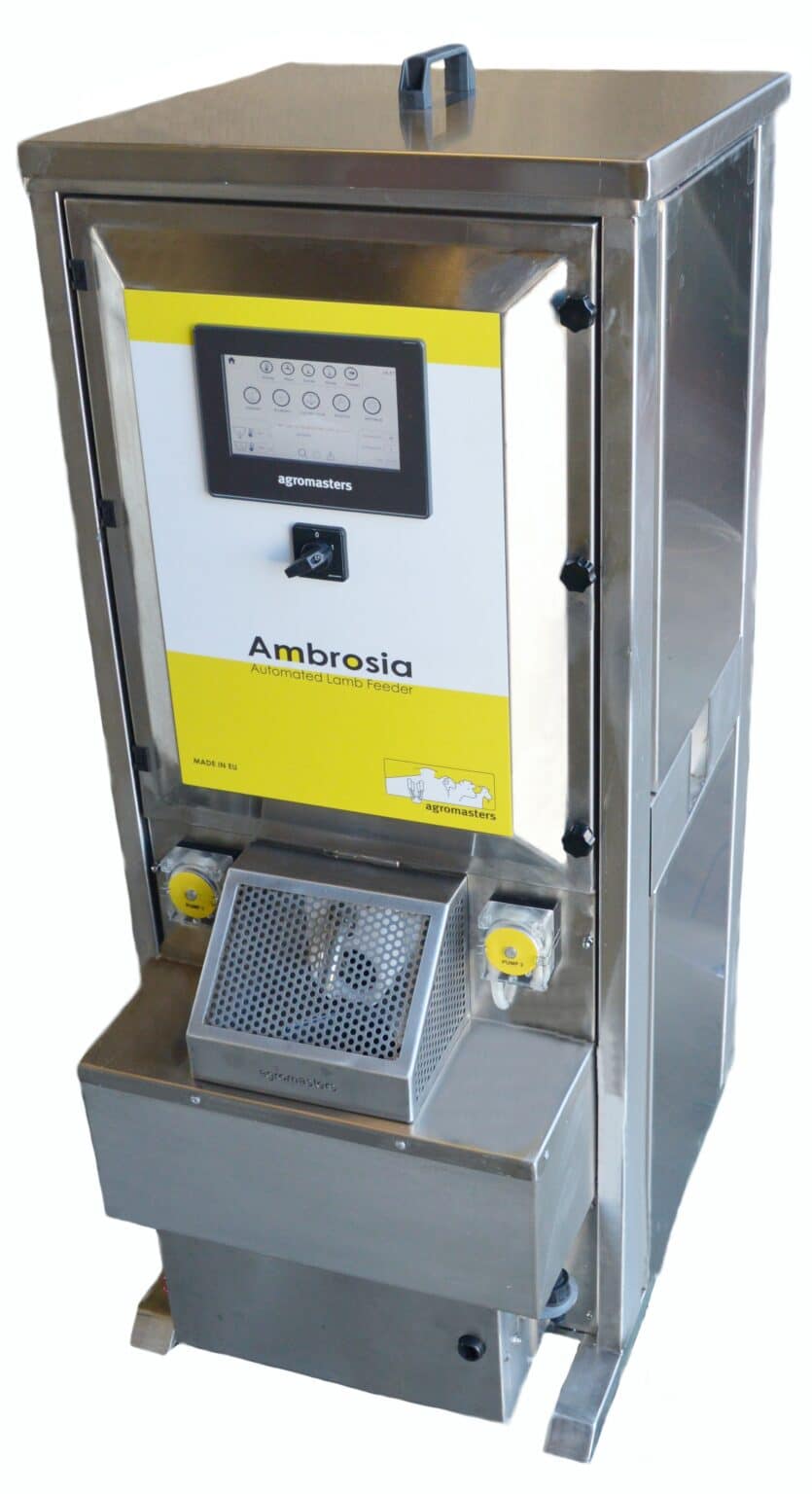 Automatic Lamb Feeder Ambrosia Adlib feeding machine Agromasters