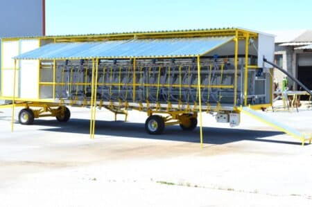 mobile milking parlour